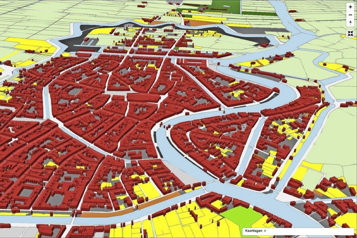 Kadastraal plan aanpassen middels revisiemetingen